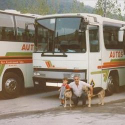 Marcos y Antonino con Paca y Tola , 1999